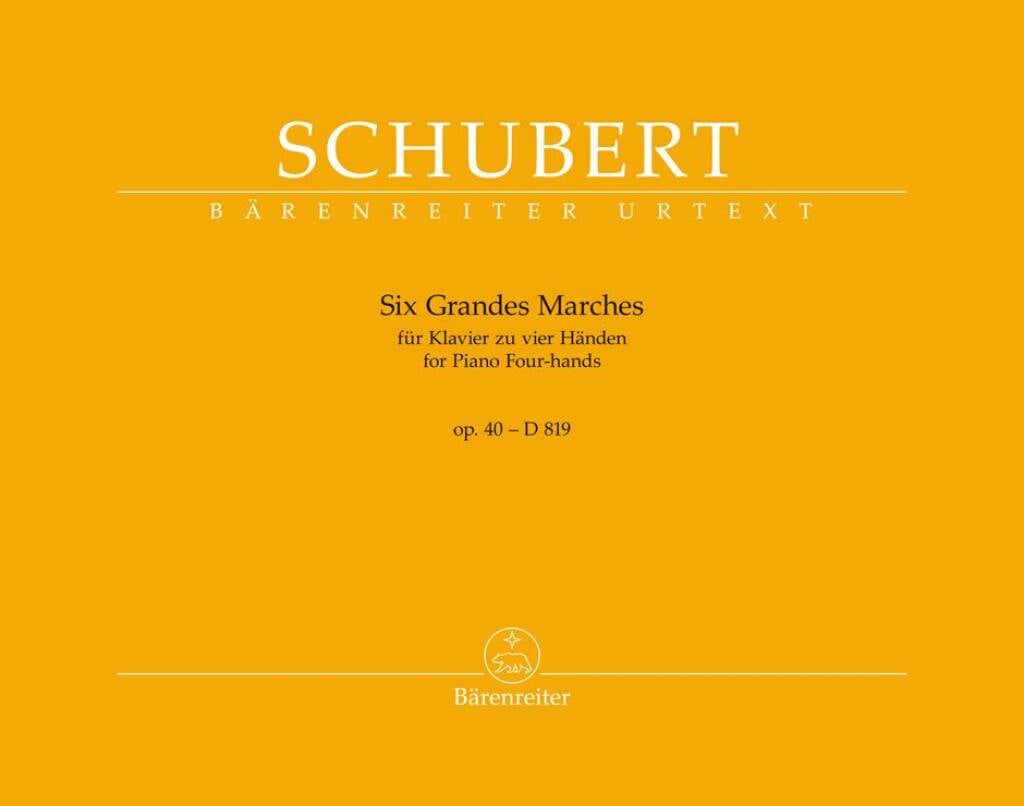 Six Grandes Marches for Piano Four-Hands
